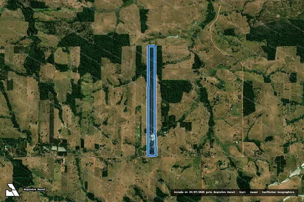 Imagem de satélite de LOTE 01-B GLEBA BOM PRINCÍPIO SETOR LACERDA E ALMEIDA - Parte 1 em Novo Horizonte do Oeste - RO