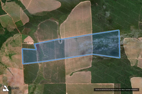 Imagem de satélite de FAZENDA PÊGA - Parcela 4 em Itaúba - MT