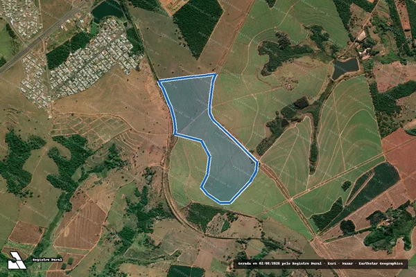 Imagem de satélite de Fazenda Boa Sorte ? Bauru -  Area A em Bauru - SP