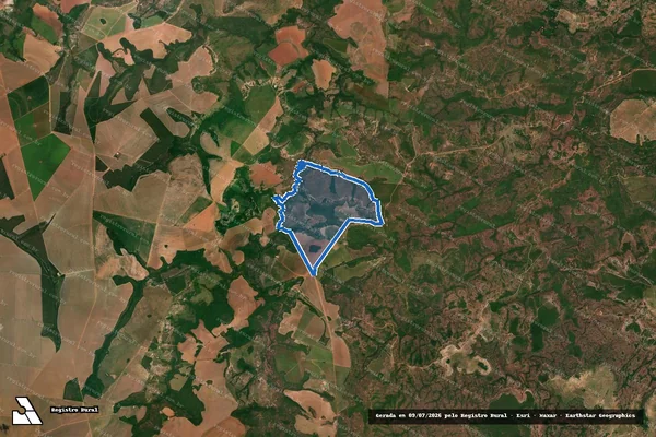 Imagem de satélite de FAZENDA PROMESSA 4 / Parte 1 - 02 em Alto Garças - MT