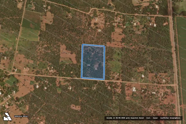 Imagem de satélite de Pa Marcia Cordeiro Leite - GLEBA 33 - Parcela 1 em Brasília - DF