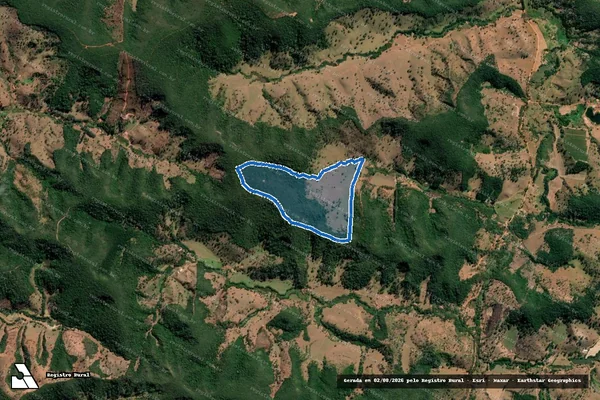 Imagem de satélite de FAZENDA CARDOSOS CÓRREGO FUNDO - Parcela 1 em Sabinópolis - MG