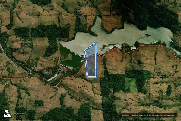 Imagem de satélite de SITIO BOM JESUS - GLEBA BOM PRINCIPIO B / LOTE 171A - GLEBA BOM PRINCIPIO A