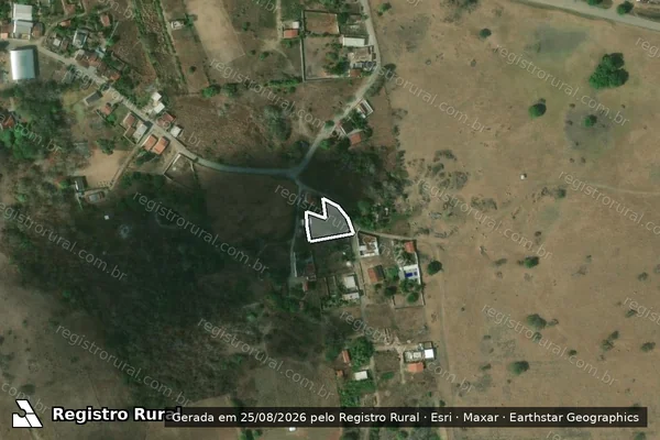 Imagem de satélite de SITIO FAZENDA VELHA - Parte 1 em Queimadas - PB
