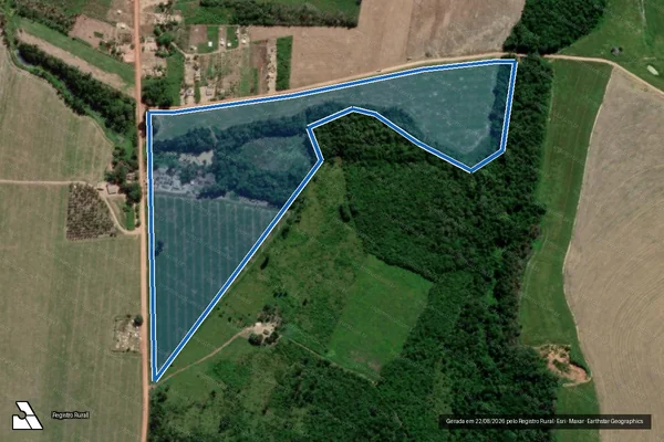 Imagem de satélite de FAZENDA 3A LUDWIG - Parte 2 em Mojuí dos Campos - PA