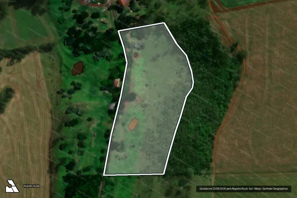 Imagem de satélite de Lote Rural n° 175-B, 5° Polígono, Gleba Iguaçu - Lote Rural n° 175-B em Matelândia - PR