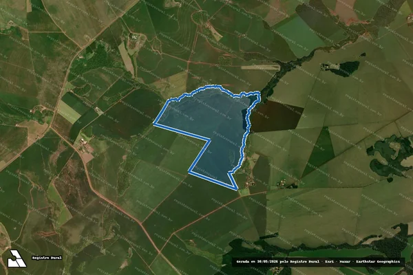Imagem de satélite de Fazenda Bom Jesus em Ponta Porã - MS