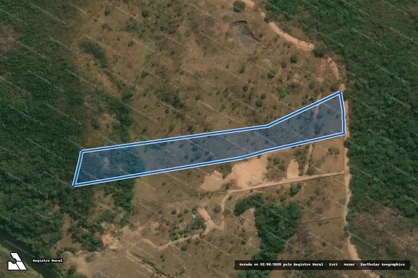 Imagem de satélite de FAZENDA ITACOLOMI - GLEBA 05 em Onça de Pitangui - MG