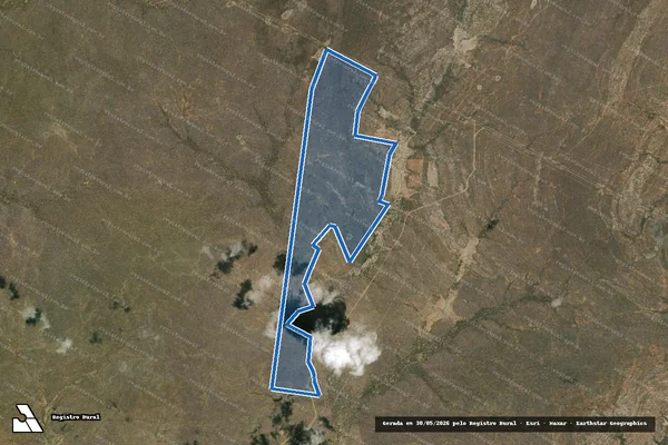 Imagem de satélite de FAZENDA BRANDÕES ? LOTE 311 GLEBA MANDACARU  - Parte 1 em Belém do São Francisco - PE