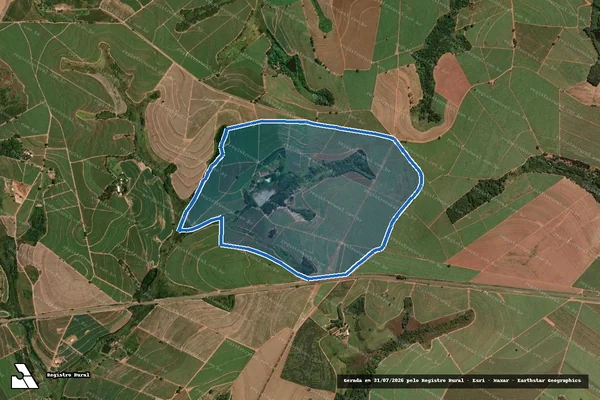 Imagem de satélite de Fazenda Santa Maria - Fazenda Santa Maria_Unificação em Jaboticabal - SP
