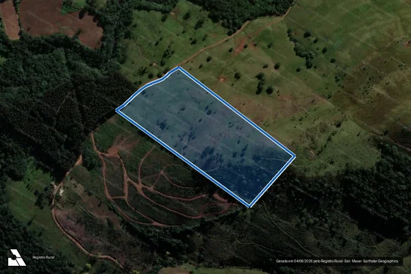Imagem de satélite de FAZENDA JACO BISATTO - FAZENDA JACO BISATTO - GLEBA A em Ponte Serrada - SC