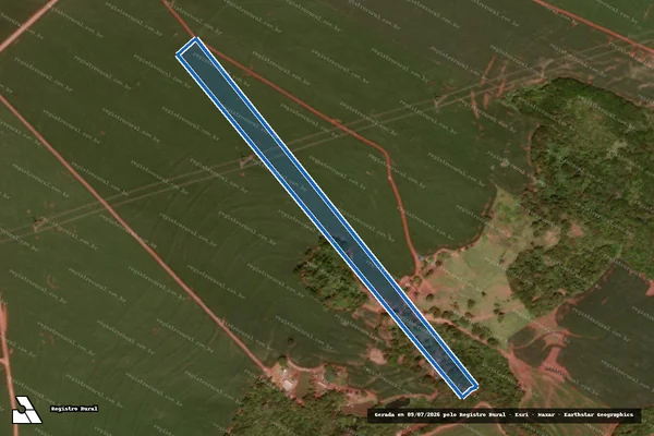 Imagem de satélite de Lote 4-A-2 - Lote 4-A-2/F em Juranda - PR