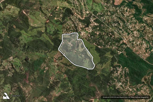 Imagem de satélite de CHÁCARA MATA DO MACUCO - Parte 1 em Esmeraldas - MG