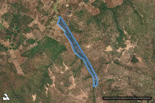 Imagem de satélite de Gleba Cuia  - Parte 6 de 6 em Sebastião Leal - PI
