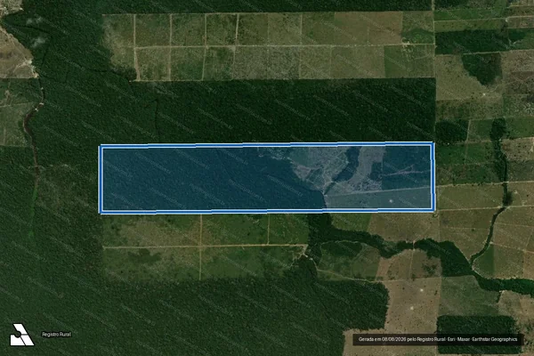 Imagem de satélite de SITIO  - SITIO MARCUS em Porto Velho - RO