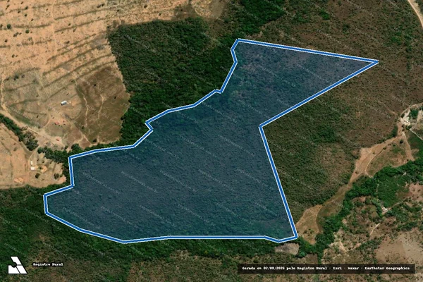 Imagem de satélite de FAZENDA BREJÃO - FAZENDA BREJÃO - PARTE 03 em Balsas - MA