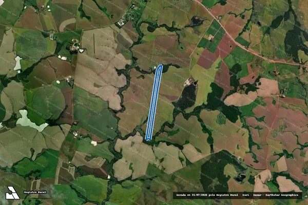 Imagem de satélite de Chacara Santa Tecla - Gleba D em Tupanciretã - RS