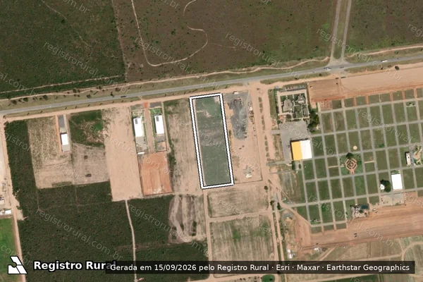 Imagem de satélite de Fazenda JOS - Chácara Lasper 2 em Luís Eduardo Magalhães - BA