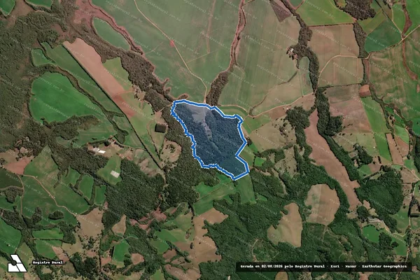 Imagem de satélite de FAZENDA CONFISCO - GLEBA B em Piraí do Sul - PR