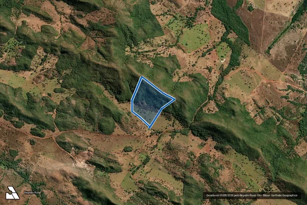 Imagem de satélite de FAZENDA FEIXE - Parte 2 em Faina - GO
