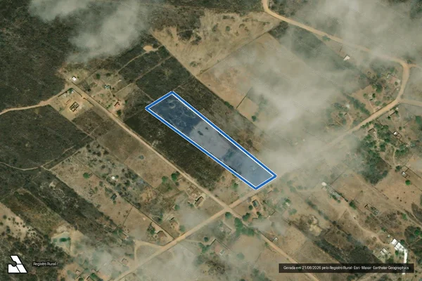 Imagem de satélite de FAZENDA OLHO D ÁGUA DO FÉLIX - (Parcela 43) em Caruaru - PE