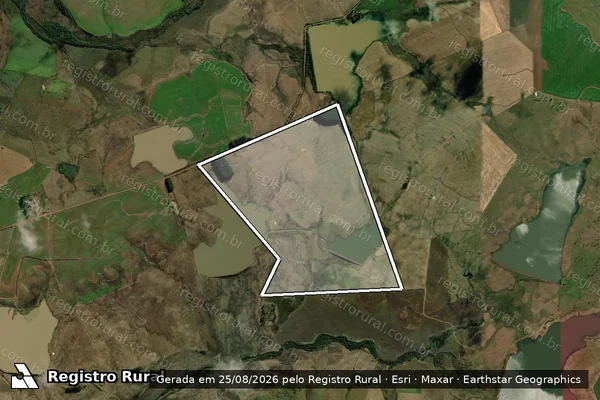 Imagem de satélite de Agro. Parcianello ? Acácias - Gleba 2 em Alegrete - RS