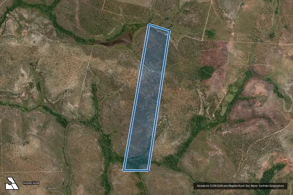 Imagem de satélite de LOTE 03/C1, PARTE DO LOTE 03 DO LOTEAMENTO RIO PERDIDA, GLEBA 09 - Parte 1 em Rio Sono - TO