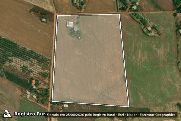 Imagem de satélite de Lote 179 ? Projeto de Assentamento Eli Vive I - LOTE 179 em Londrina - PR