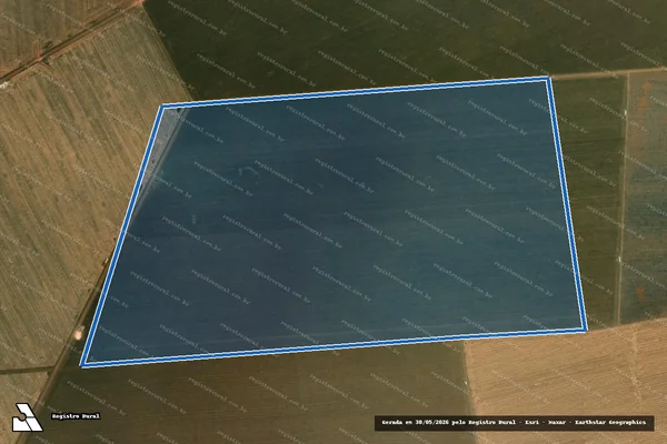 Imagem de satélite de FAZENDA SANDRA I E OUTRAS - Parte 1 em Alto Parnaíba - MA