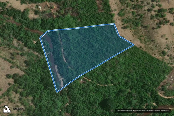 Imagem de satélite de FAZENDA CANAÃ  - Parte 2 em Almenara - MG