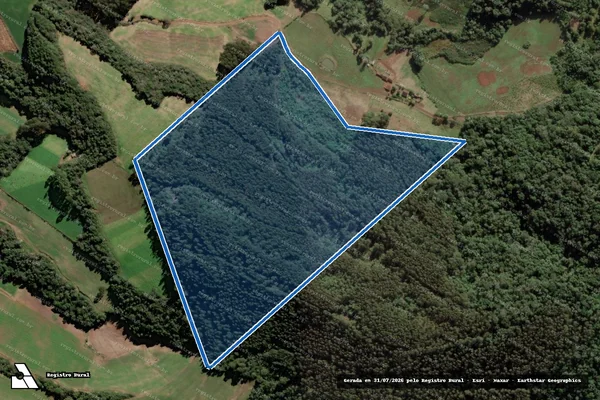 Imagem de satélite de Granja Irakitan - GLEBA 3 - GLEBA 3 em Videira - SC