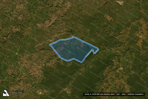 Imagem de satélite de FAZENDA TAMBORIL - 001 em Itaueira - PI