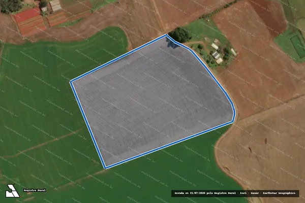 Imagem de satélite de PA Trindade ? LOTE 13B - PA TRINDADE LOTE 13B em Trindade do Sul - RS