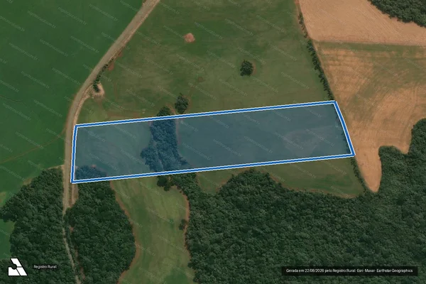 Imagem de satélite de denominado Fazenda Vó Elvira - Parte 1 em Campos Novos - SC