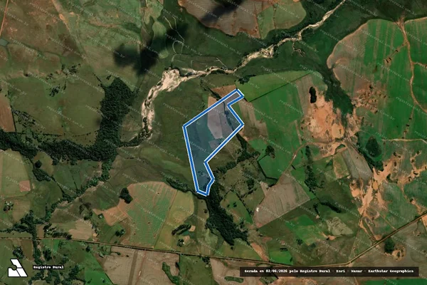 Imagem de satélite de RINCÃO DO CASCALHO - Parte 3 em Maçambará - RS