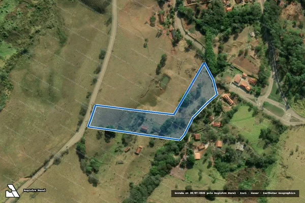 Imagem de satélite de SÍTIO SOL NASCENTE - SITIO SOL NASCENTE em Santo Antônio do Pinhal - SP