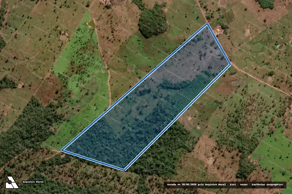 Imagem de satélite de FAZENDA DUAS LAGOAS - Parcela 1 em Grajaú - MA
