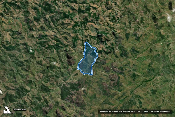 Imagem de satélite de Fazenda São José - Gleba 1 em Carlos Chagas - MG