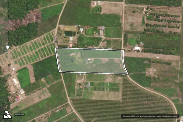 Imagem de satélite de FAZENDA PRODUTORA - FAZENDA PROUTORA 42 em Linhares - ES