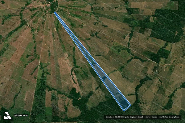 Imagem de satélite de LOTE 363 ? SÍTIO UIRAPURU - LOTE 363 ? SÍTIO UIRAPURU em Colniza - MT