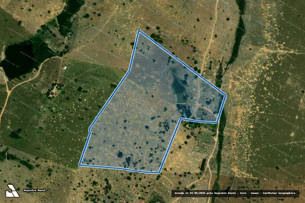 Imagem de satélite de Rancho Porto Brasil II - Parcela 1 em Ponto Belo - ES