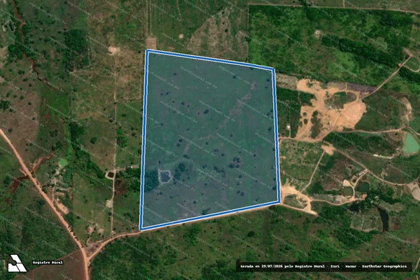 Imagem de satélite de FAZENDA BOA VISTA - Parte 1 em Jacundá - PA