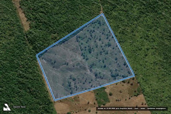 Imagem de satélite de Fazenda Canafistula - GLEBA 1 em Santa Filomena do Maranhão - MA