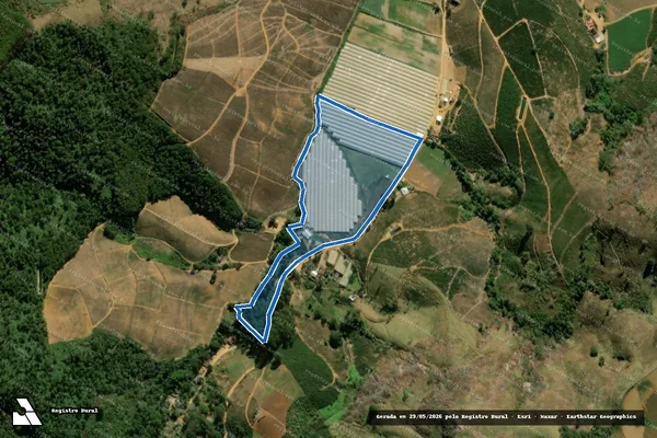Imagem de satélite de Fazenda Alto Guandu - Parte 2 em Afonso Cláudio - ES