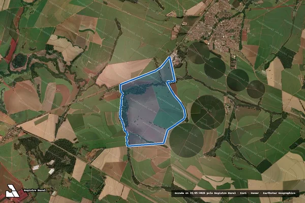 Imagem de satélite de FAZENDA SÃO JOSÉ - Parte 2 em Nuporanga - SP