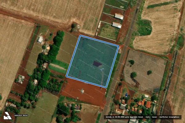 Imagem de satélite de Fazenda Bom Futuro Quinhao 02 - Parte 01 em Dourados - MS