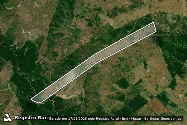 Imagem de satélite de Lote 36-Fazenda Varjão-P. A. Alvorada IV