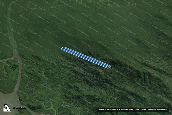 Imagem de satélite de FAZENDA QUATINGA - Parte 14 em Antonina - PR