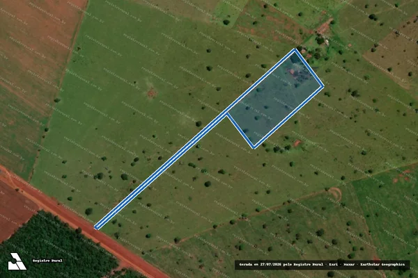 Imagem de satélite de Fazenda Taboca - Parcela 2 em Terenos - MS