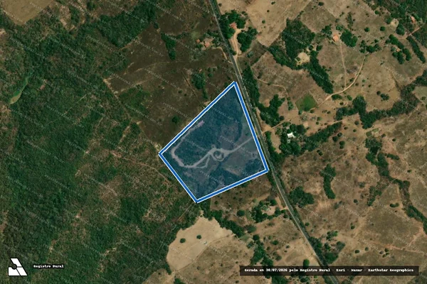 Imagem de satélite de CHÁCARA CARACOL - LOTE 60 em Cuiabá - MT